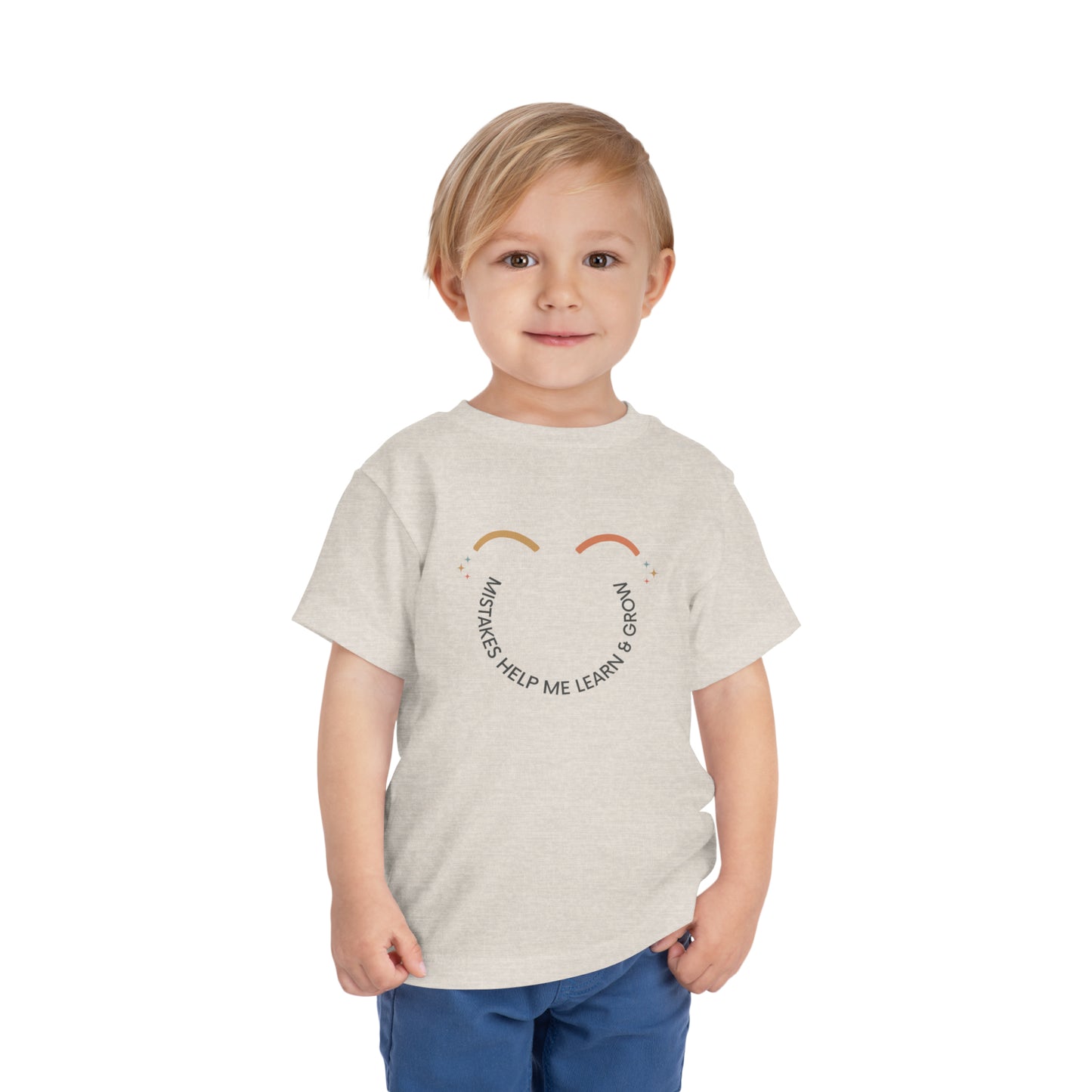 Mistakes Help Me Learn & Grow - Kids T-Shirt