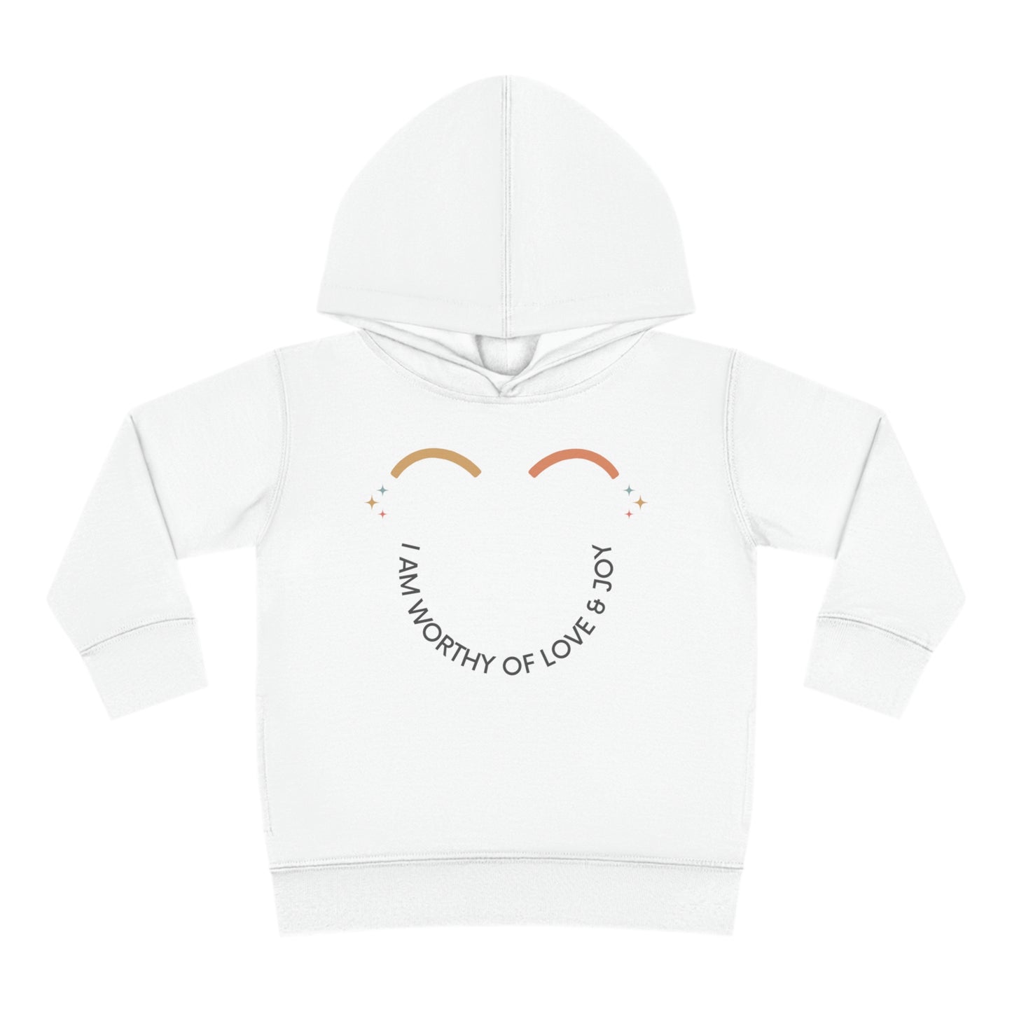 I Am worthy Of Love & Joy - Kids Hoodie