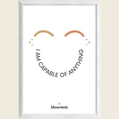 I Am Capable Of Anything - Kids Framed Art