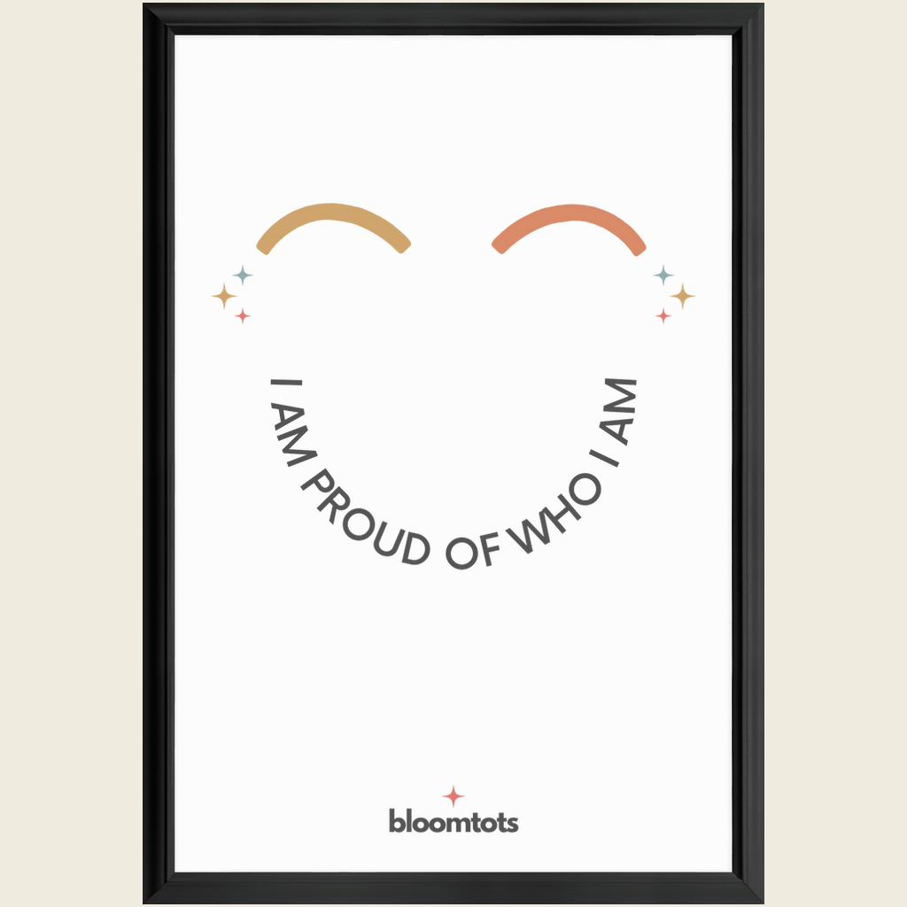 I Am Proud Of Who I Am - Kids Framed Art