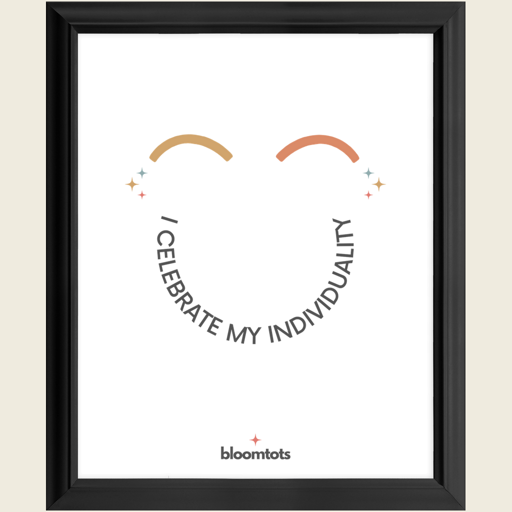 I Celebrate My Individuality - Kids Framed Art