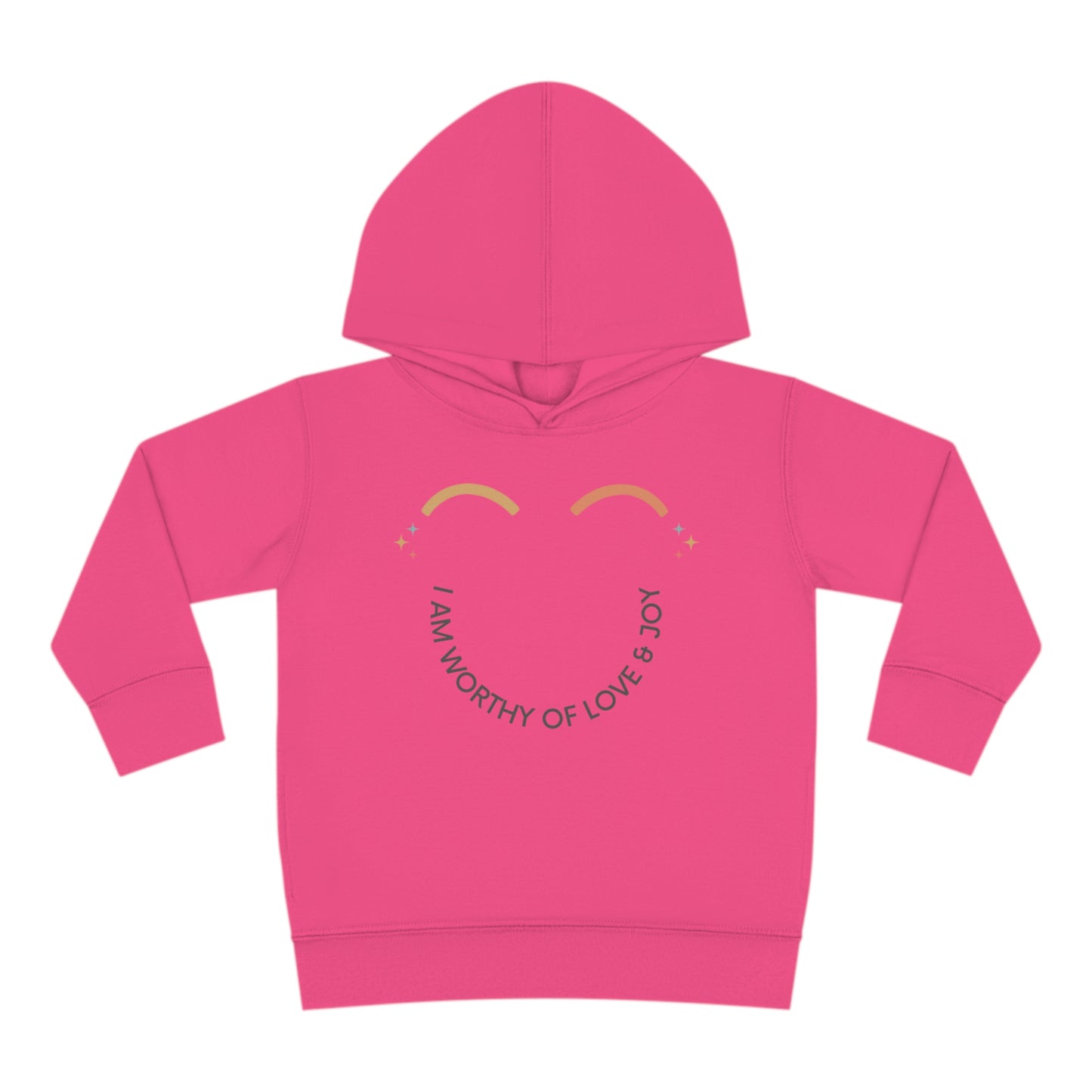 I Am worthy Of Love & Joy - Kids Hoodie