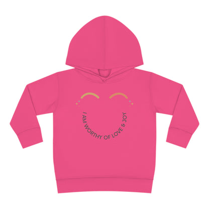 I Am worthy Of Love & Joy - Kids Hoodie