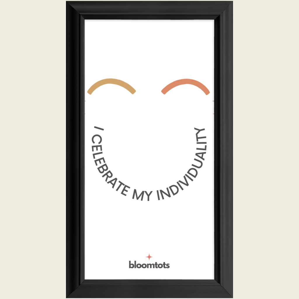 I Celebrate My Individuality - Kids Framed Art