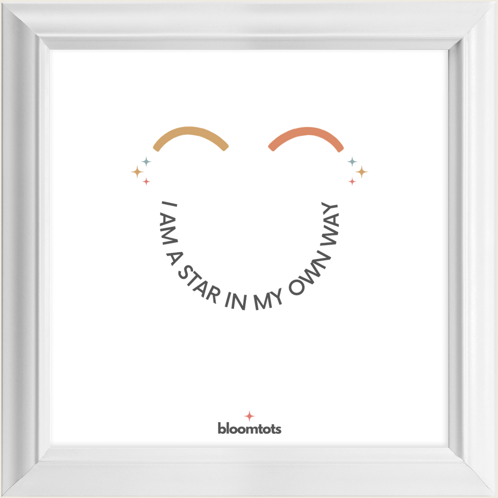 I Am A Star In My Own Way - Kids Framed Art