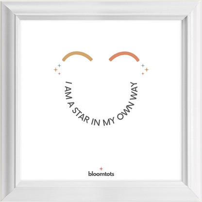 I Am A Star In My Own Way - Kids Framed Art