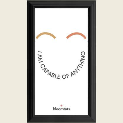 I Am Capable Of Anything - Kids Framed Art