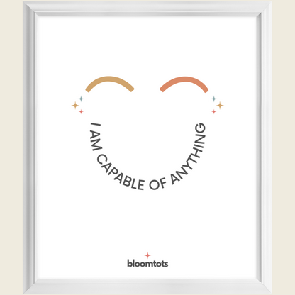 I Am Capable Of Anything - Kids Framed Art