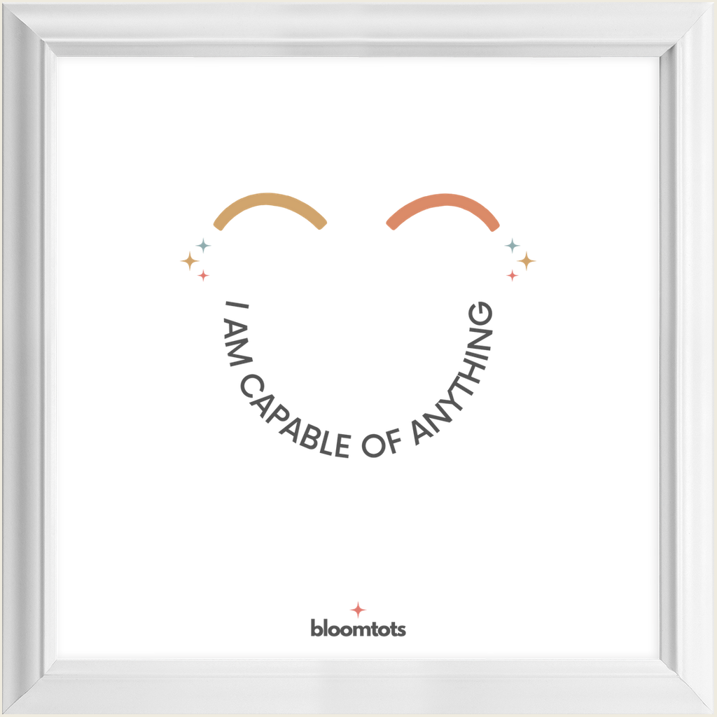 I Am Capable Of Anything - Kids Framed Art