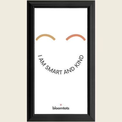 I Am Smart And Kind - Kids Framed Art