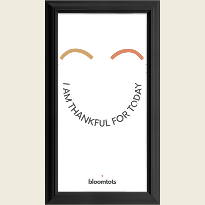 I Am Thankful For Today - Kids Framed Art