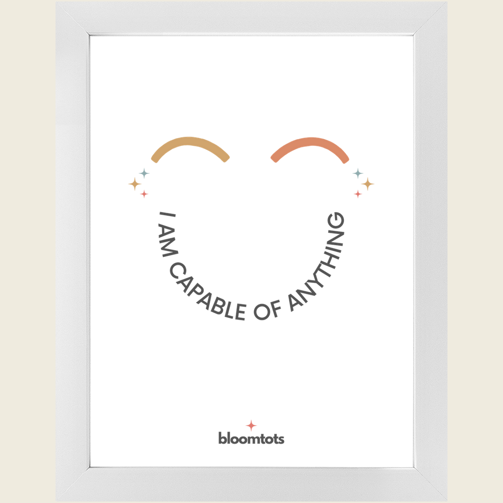 I Am Capable Of Anything - Kids Framed Art