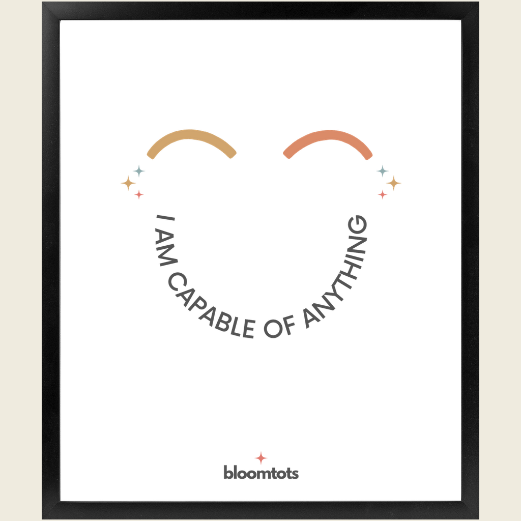 I Am Capable Of Anything - Kids Framed Art