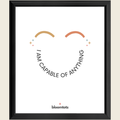 I Am Capable Of Anything - Kids Framed Art