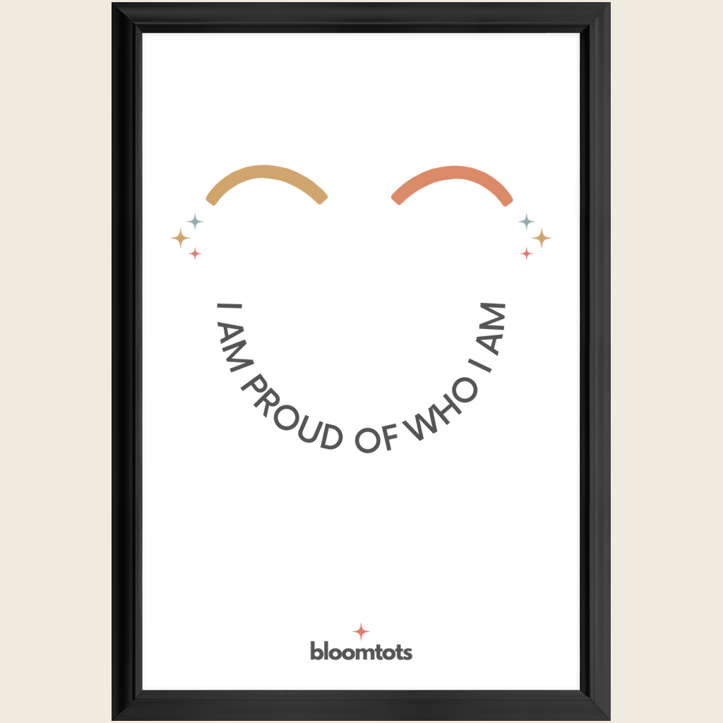 I Am Proud Of Who I Am - Kids Framed Art