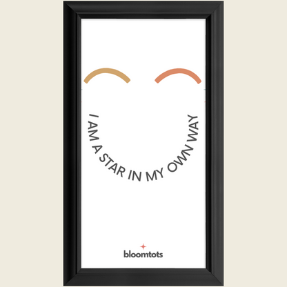 I Am A Star In My Own Way - Kids Framed Art