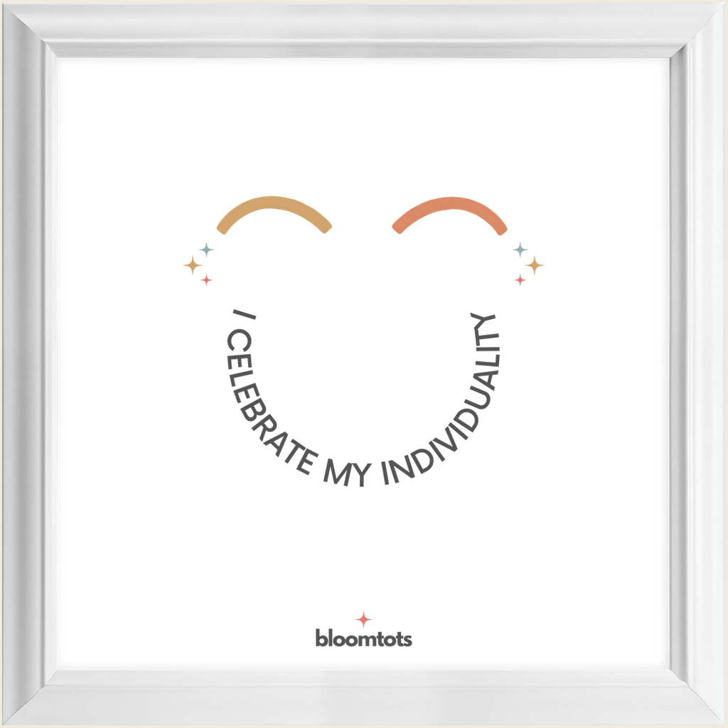 I Celebrate My Individuality - Kids Framed Art