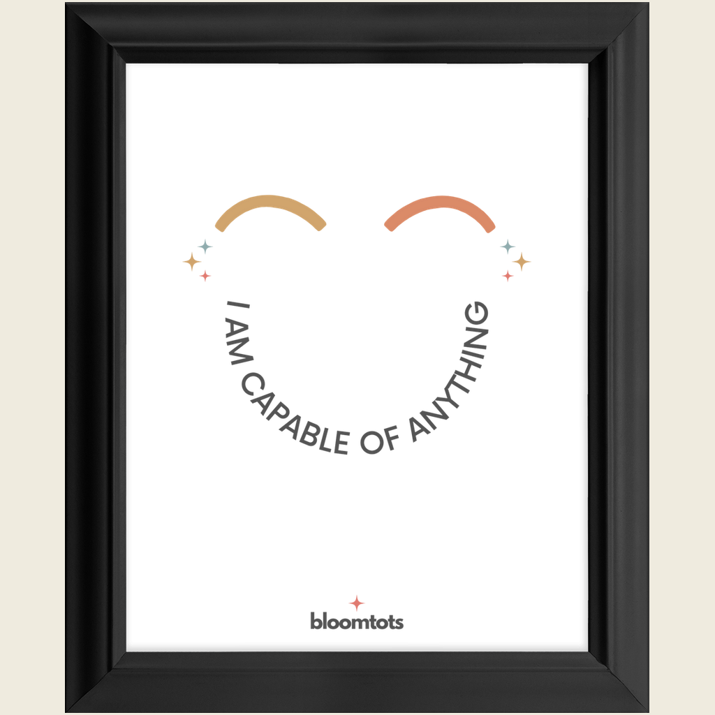 I Am Capable Of Anything - Kids Framed Art