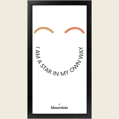 I Am A Star In My Own Way - Kids Framed Art