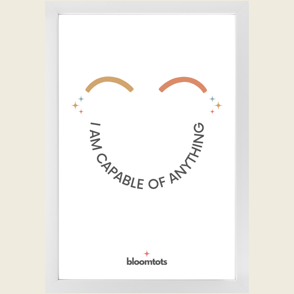 I Am Capable Of Anything - Kids Framed Art