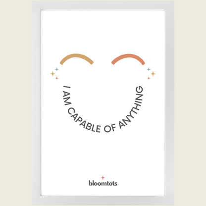 I Am Capable Of Anything - Kids Framed Art