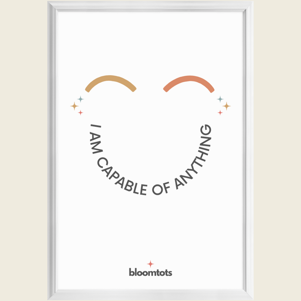 I Am Capable Of Anything - Kids Framed Art