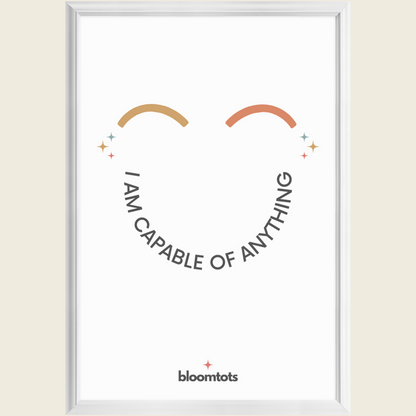 I Am Capable Of Anything - Kids Framed Art