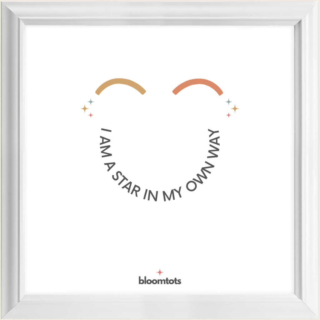 I Am A Star In My Own Way - Kids Framed Art