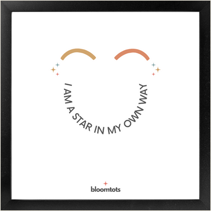 I Am A Star In My Own Way - Kids Framed Art