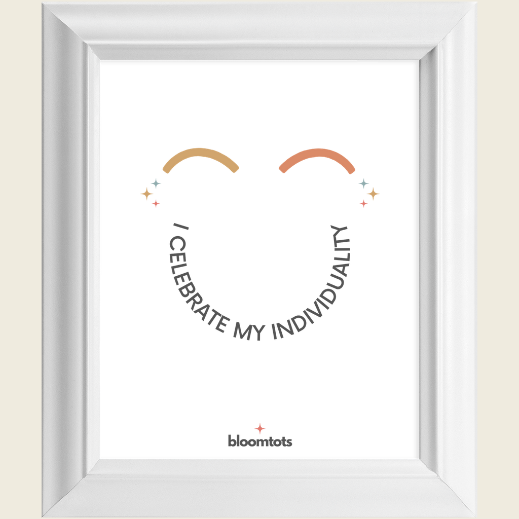 I Celebrate My Individuality - Kids Framed Art