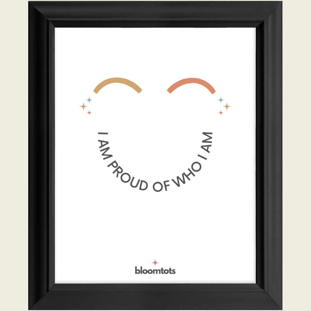 I Am Proud Of Who I Am - Kids Framed Art