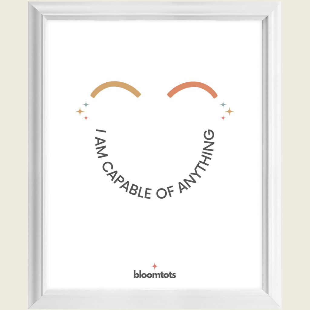 I Am Capable Of Anything - Kids Framed Art