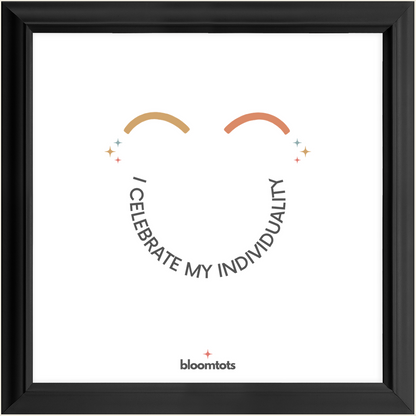 I Celebrate My Individuality - Kids Framed Art