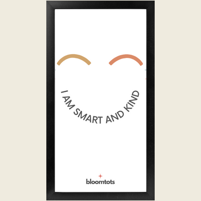 I Am Smart And Kind - Kids Framed Art